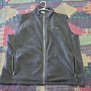 Columbia Charcoal Fleece Vest